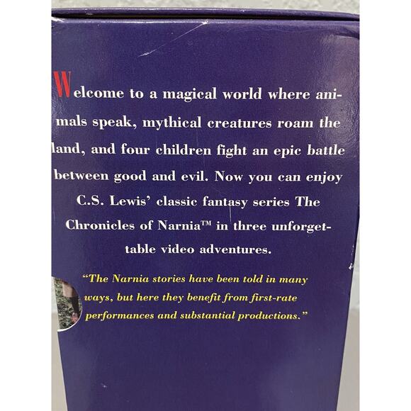 The Chronicles of Narnia Box Set Complete 6 VHS Tapes 1988-1990 C. S. Lewis BBC - Picture 6 of 14
